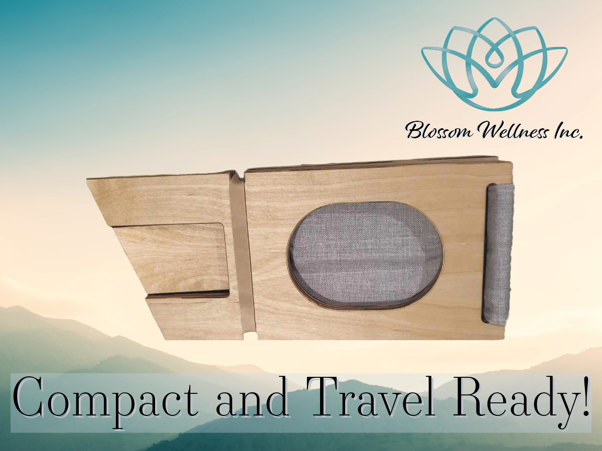Blossom Bench a Portable Meditation Seat